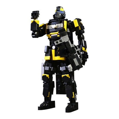 Galactic Drop Trooper B-01 Tactical Armor Building Kit | LEGO-Compatible MOC - 5