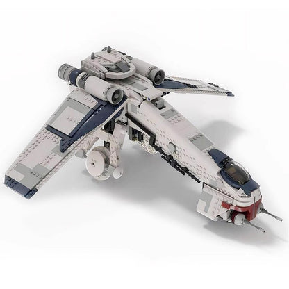 Galactic Dropship Troop Transporter MOC Building Kit - 2