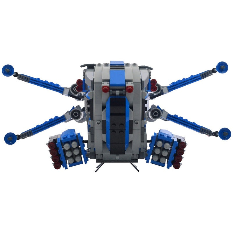 Galactic Fighter Dropship Building Kit | Compatible MOC - 3