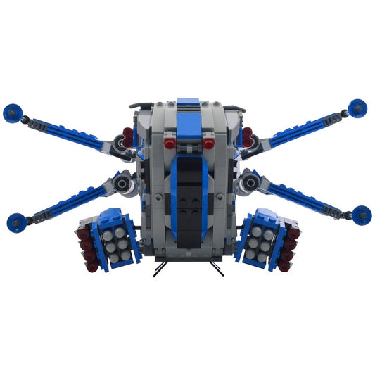 Galactic Fighter Dropship Building Kit | Compatible MOC - 3
