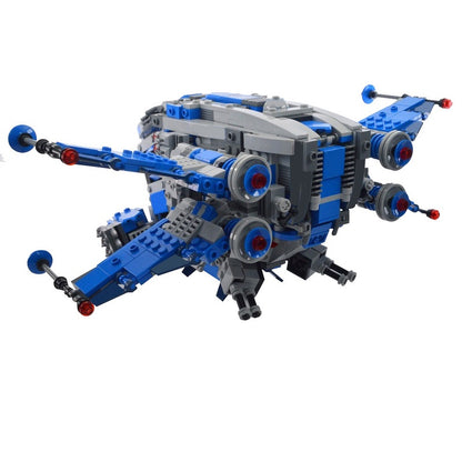 Galactic Fighter Dropship Building Kit | Compatible MOC - 5