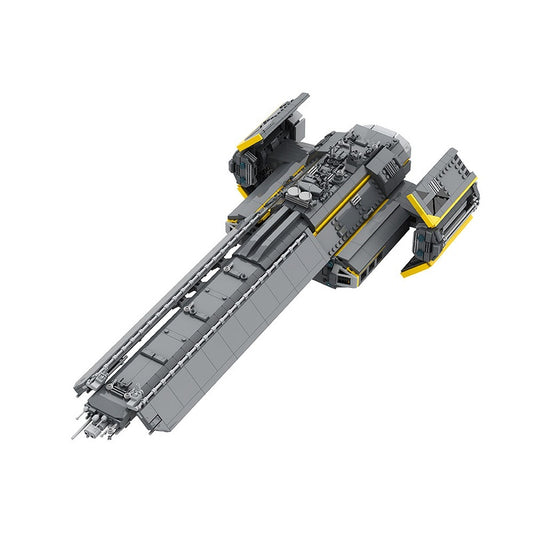 Galactic Fleet Destroyer Spaceship Building Kit | LEGO-Compatible MOC - 6