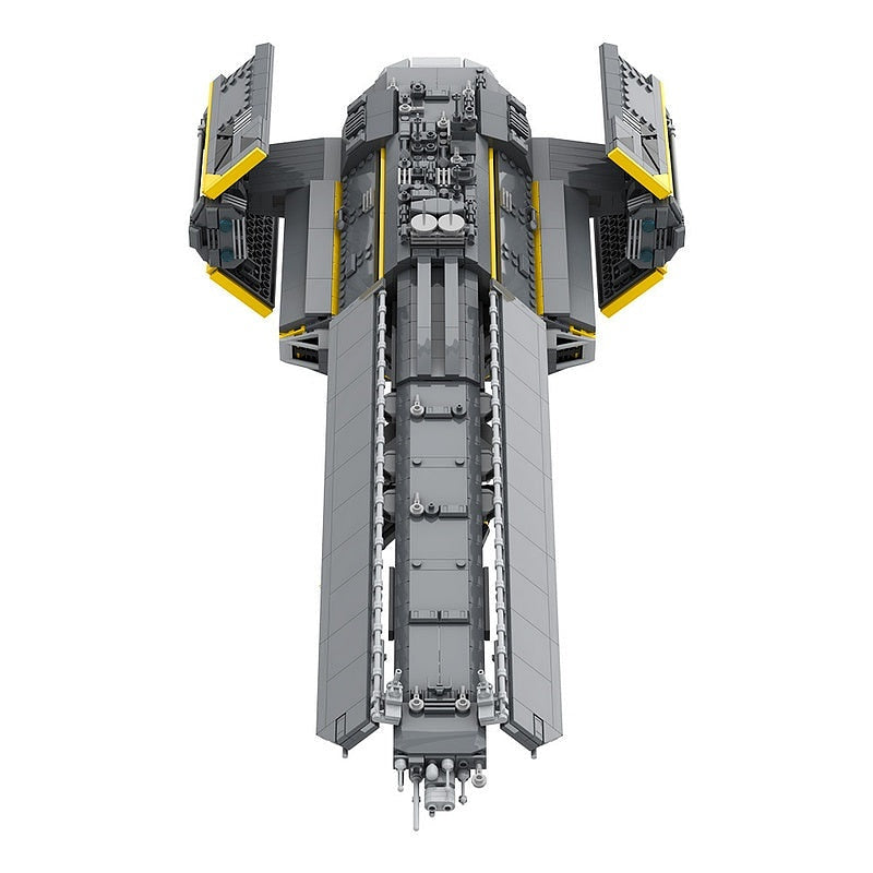 Galactic Fleet Destroyer Spaceship MOC Building Kit - 5