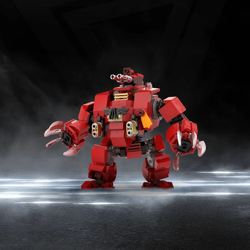 Galactic Grimdark Close Combat Mech Building Kit | LEGO-Compatible MOC - 1