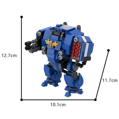 Galactic Grimdark Heavy Missile Walker Mecha MOC Building Kit - 7