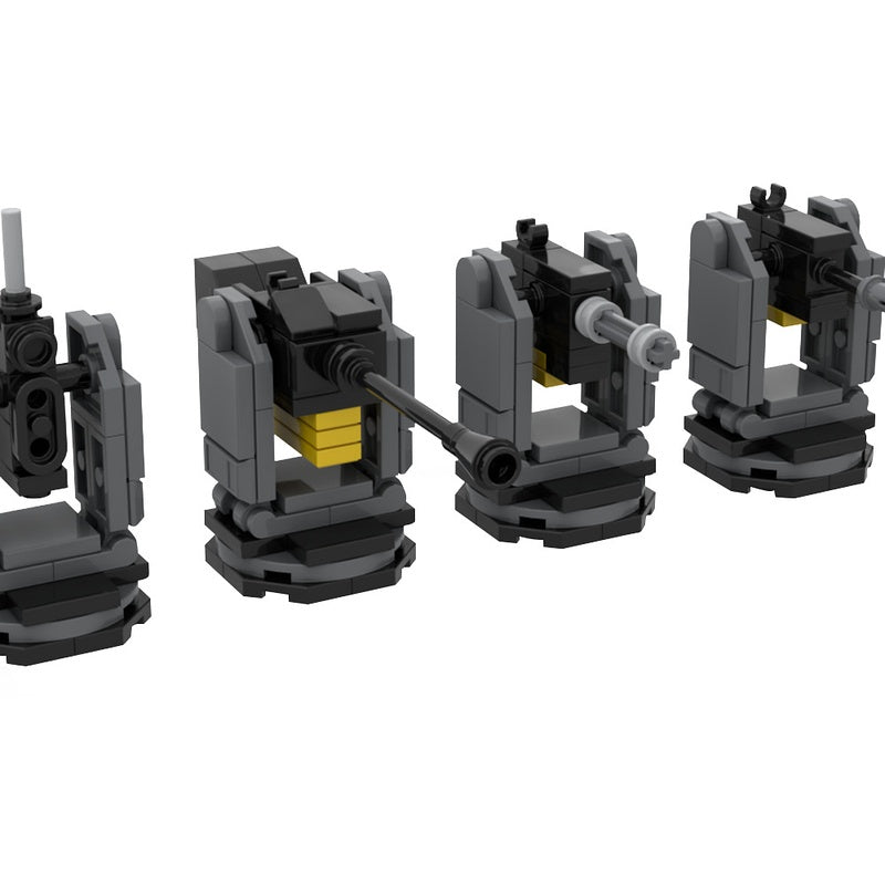 Galactic Helldiver Sentry Turret Building Kit | LEGO-Compatible MOC - 2