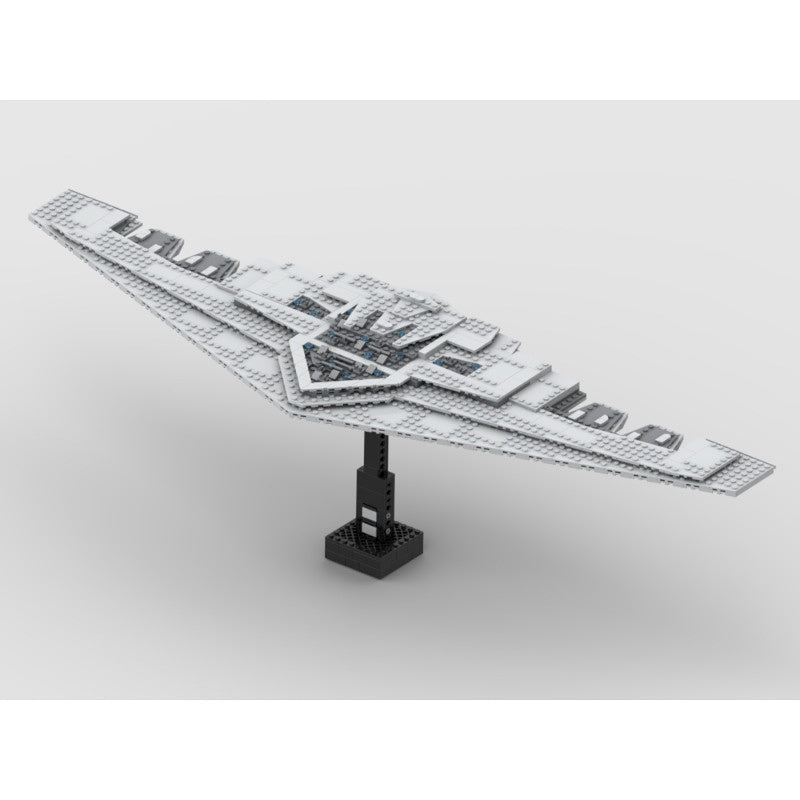 Galactic Mega Dreadnought Capital Ship Building Kit | LEGO-Compatible MOC - 3