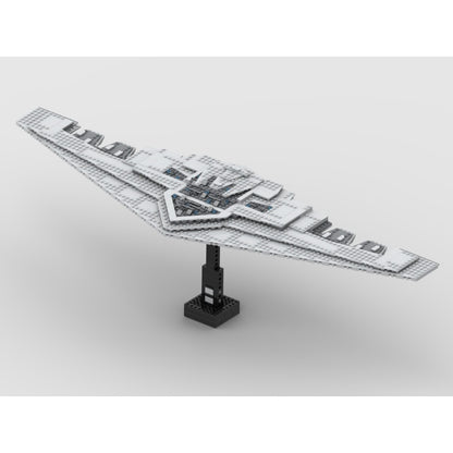 Galactic Mega Dreadnought Capital Ship Building Kit | LEGO-Compatible MOC - 3