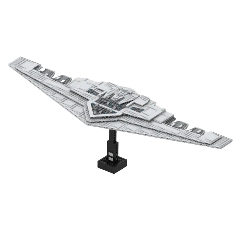 Galactic Mega Dreadnought MOC Capital Spaceship Building Kit - 1