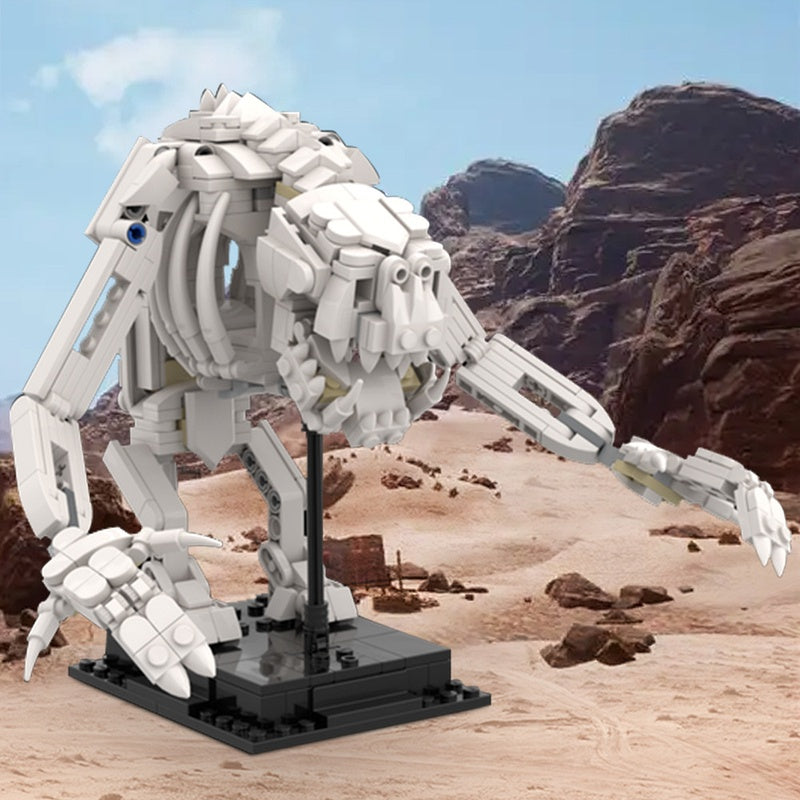 Galactic Monster Skeleton Building Kit | LEGO-Compatible MOC - 1