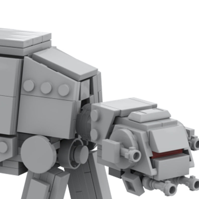 Galactic Quadruped Walker Building Kit | 3-Stud Scale LEGO-Compatible MOC - 2