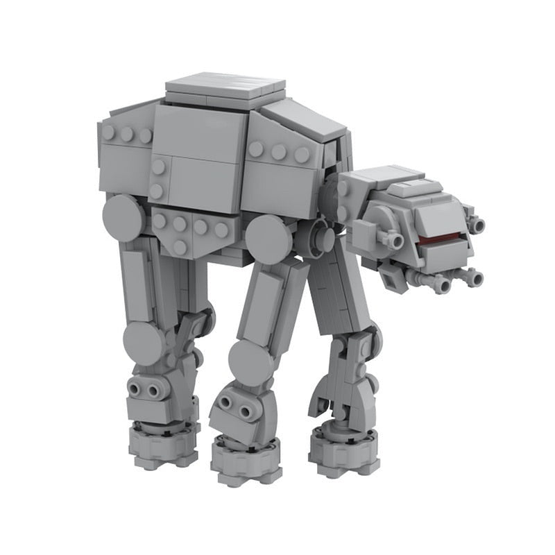Galactic Quadruped Walker MOC Building Kit | Sci-Fi Mecha Model - 3