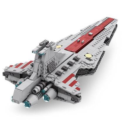 Galactic Republic Capital Ship Cruiser Building Kit | Compatible MOC - 1