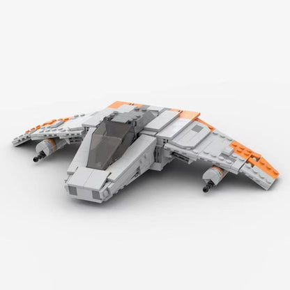 Galactic Resistance Starfighter Building Kit | LEGO-Compatible MOC - 3