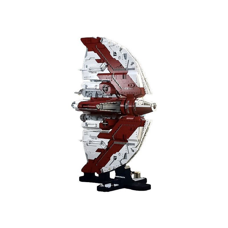 Galactic Shuttle Transport Ship MOC Building Kit | UCS-Style Spacecraft - 1