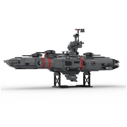 Galactic Space Cruiser MOC Spaceship Building Kit - 1