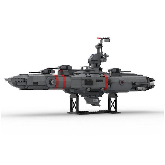 Galactic Space Cruiser MOC Spaceship Building Kit - 1