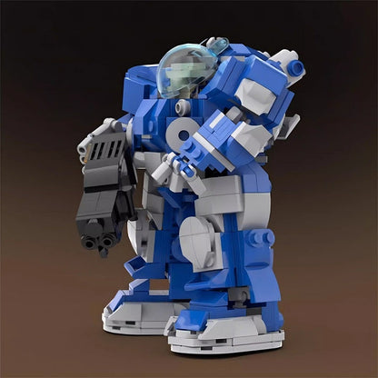 Galactic Space Infantry Heavy Armor MOC Building Kit | Sci-Fi Soldier Model - 2
