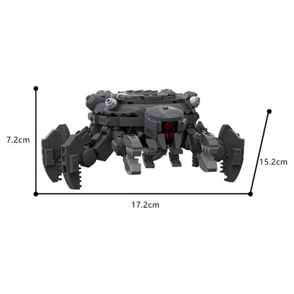 Galactic Spider Walker Tank Building Kit | LEGO-Compatible MOC - 4