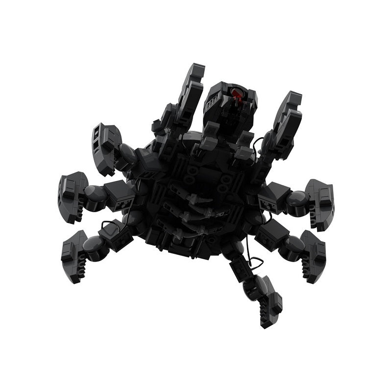 Galactic Spider Walker Tank Building Kit | LEGO-Compatible MOC - 5