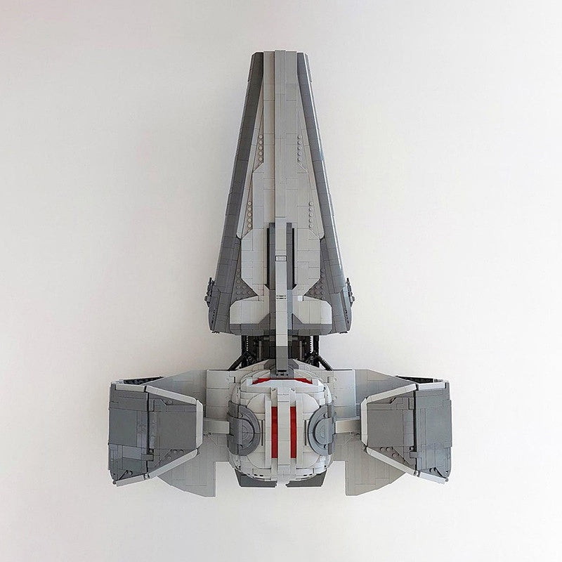 Galactic Stealth Infiltrator Space Transport Building Kit | LEGO-Compatible MOC - 2