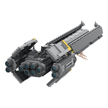 Galactic Super Destroyer Space Capital Ship Building Kit | LEGO-Compatible MOC - 1