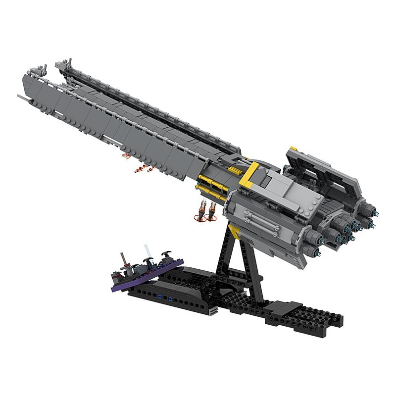 Galactic Super Destroyer Space Capital Ship Building Kit | LEGO-Compatible MOC - 2