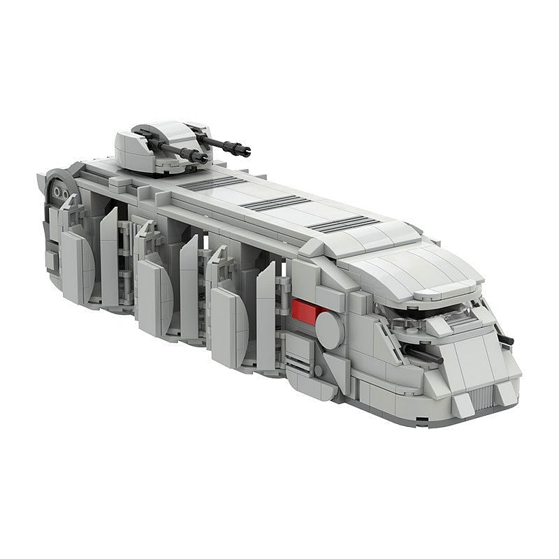 Galactic Troop Transport MOC Building Kit | Sci-Fi Space Vehicle Model - 2