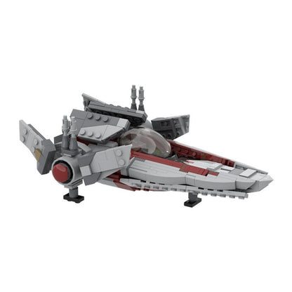 Galactic V-Wing Starfighter MOC Spacecraft Building Kit - 2