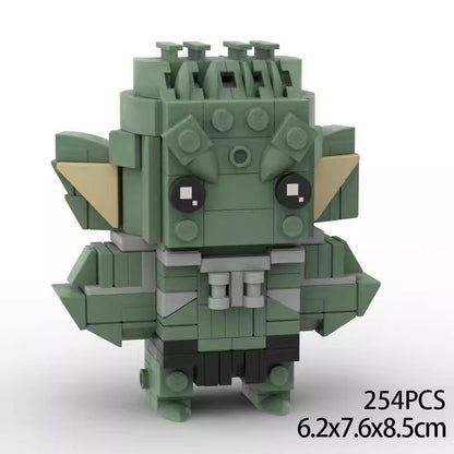 Gamma Mutant and Blind Vigilante Brickheadz Building Kit | LEGO-Compatible MOC - 1