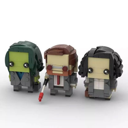 Gamma Mutant and Blind Vigilante Brickheadz Building Kit | LEGO-Compatible MOC - 10