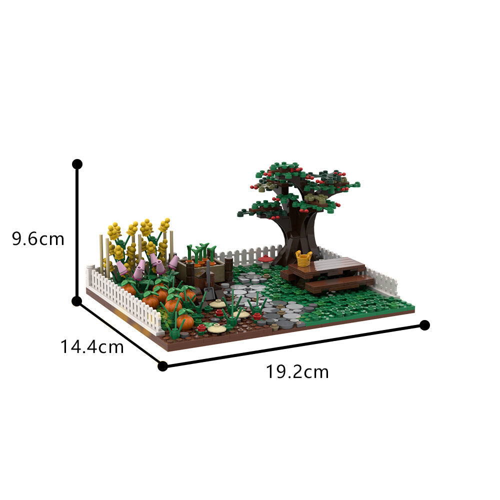 Garden Building Kit | LEGO-Compatible MOC - 4