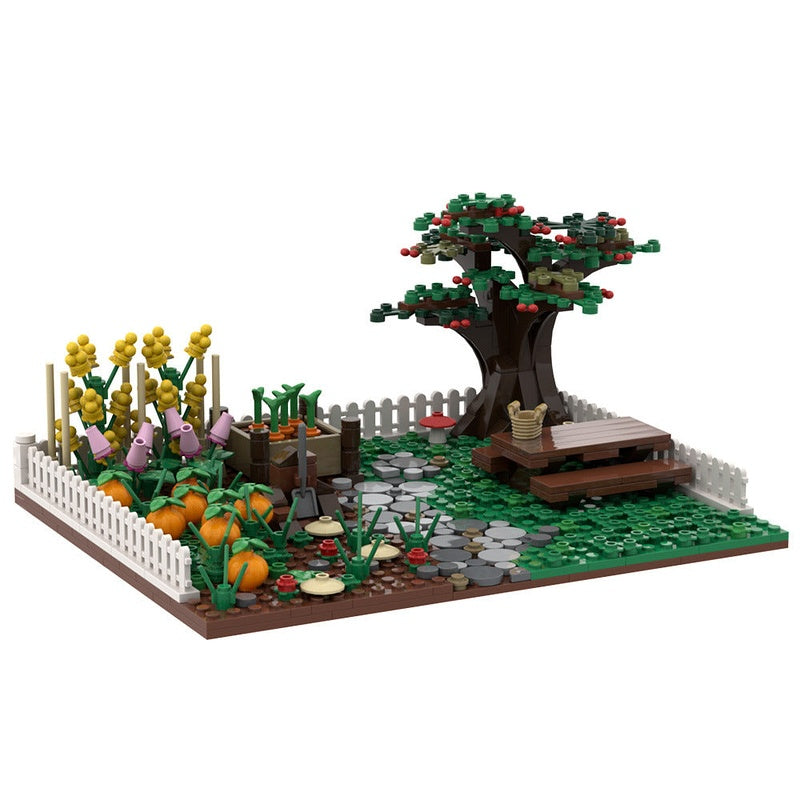 Garden MOC Building Kit | Nature-Inspired Architecture Display - 5
