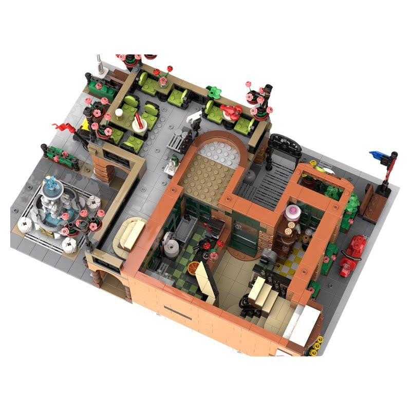 Garden Palace Restaurant Modular MOC Building Kit - 4
