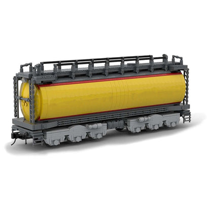 Gas Turbine Locomotive Fuel Tender MOC Building Kit | Custom Railway Model - 1