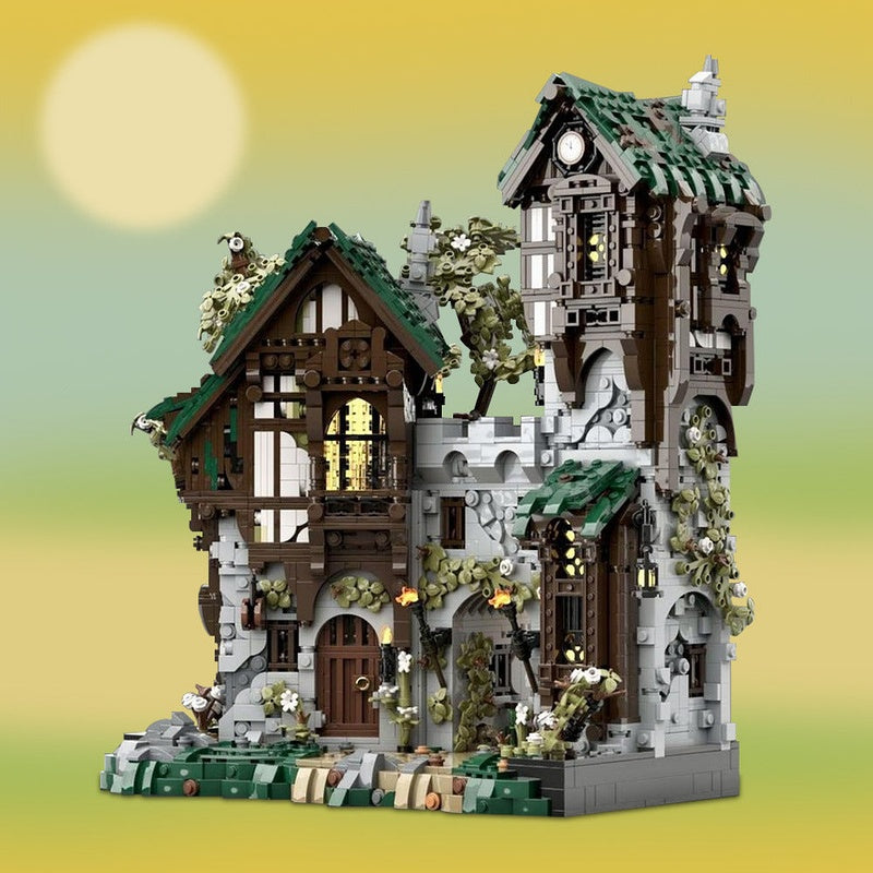 Gate Keepers MOC Building Kit | Medieval Fantasy Castle Entrance - 3