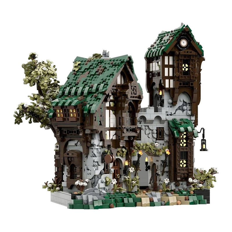 Gate Keepers MOC Building Kit | Medieval Fantasy Castle Entrance - 4