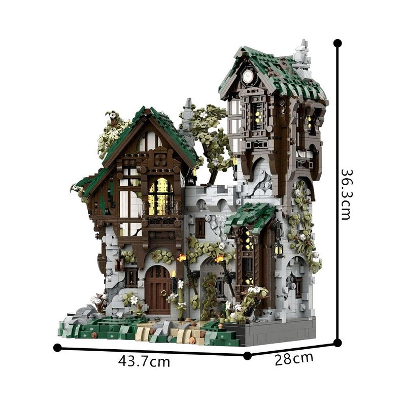 Gate Keepers MOC Building Kit | Medieval Fantasy Castle Entrance - 5