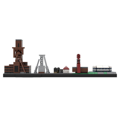 Gelsenkirchen Skyline Building Kit | Ruhrgebiet | Compatible MOC - 2