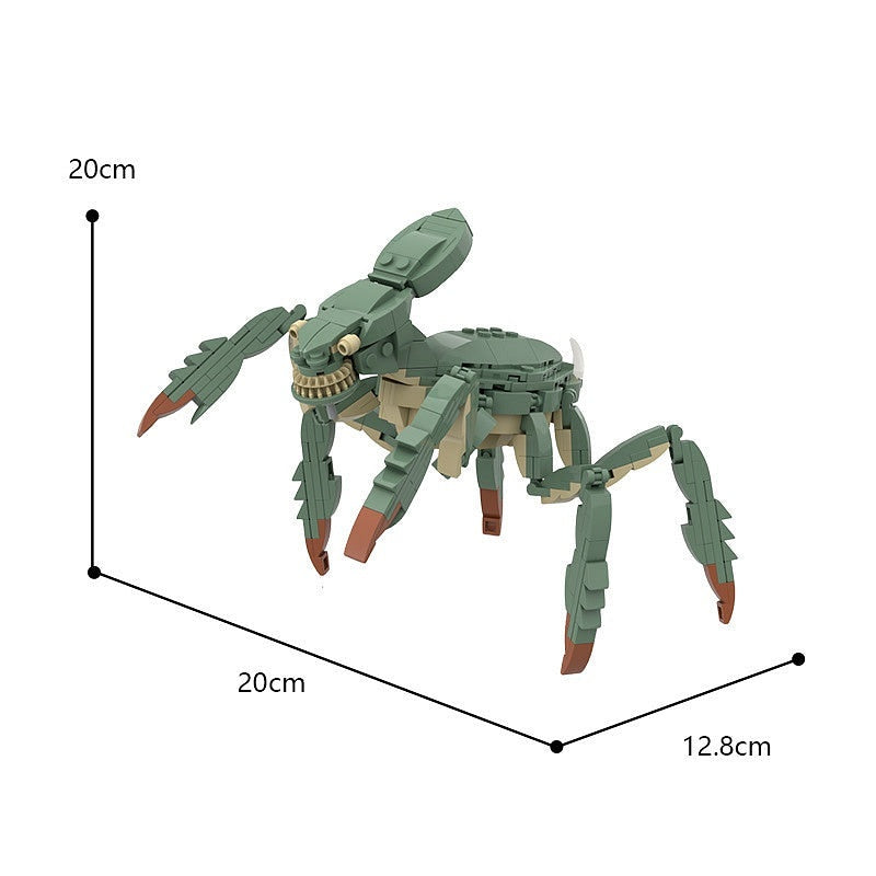 Geonosis Arena Alien Monster MOC Building Kit | Fantasy Creature Model - 3