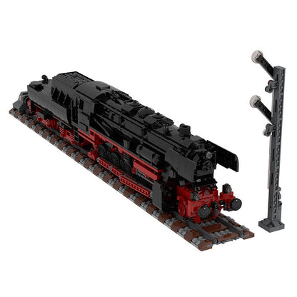 German Class 52 Steam Locomotive MOC Building Kit | Reko Train Model - 4