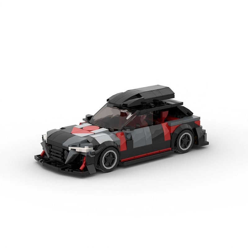 German DTM-Style High-Performance Sports Wagon Building Kit | Compatible MOC - 1