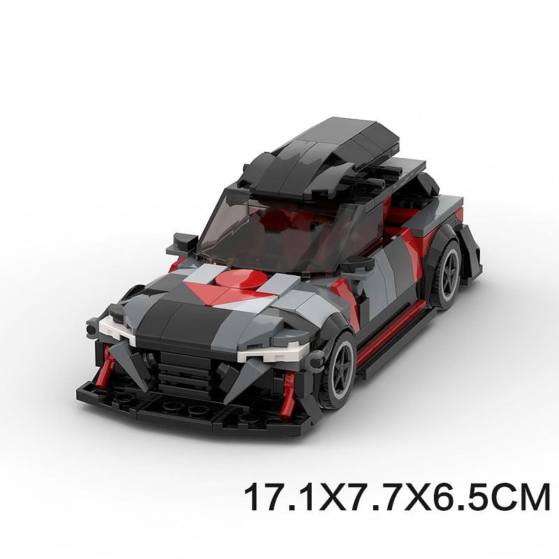 German DTM-Style High-Performance Sports Wagon Building Kit | Compatible MOC - 6