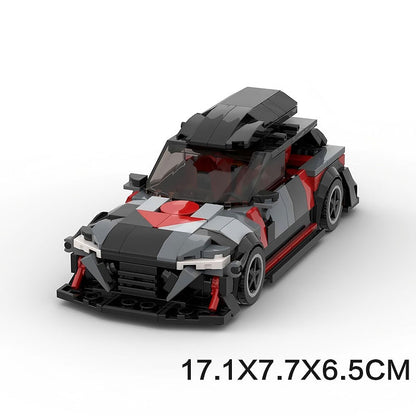 German DTM-Style High-Performance Sports Wagon Building Kit | Compatible MOC - 6