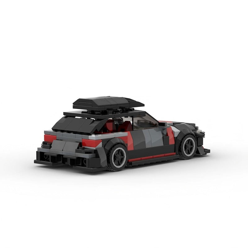 German DTM-Style High-Performance Sports Wagon Building Kit | LEGO-Compatible MOC - 4