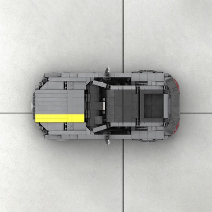 German GT Performance Supercar Building Kit | LEGO-Compatible MOC - 2