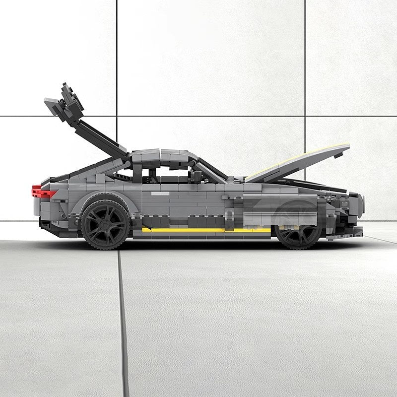 German GT Performance Supercar Building Kit | LEGO-Compatible MOC - 4