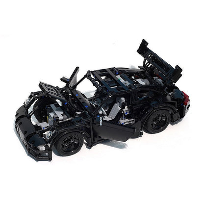 German GT Supercar Racing Car MOC Building Kit | Vehicle Model - 2