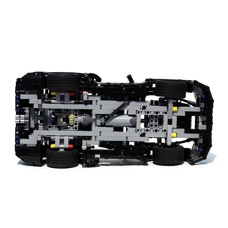 German GT Supercar Racing Car MOC Building Kit | Vehicle Model - 4