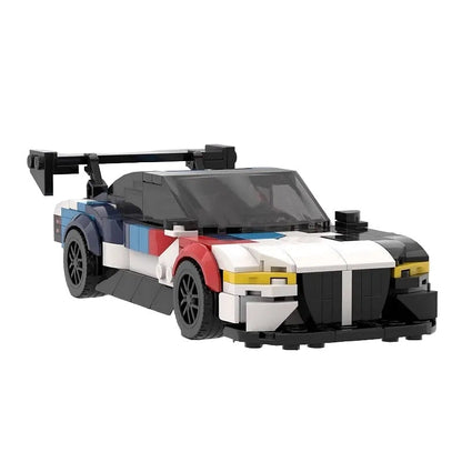 German GT3 Endurance Racing MOC Building Kit | Supercar Track Model - 1